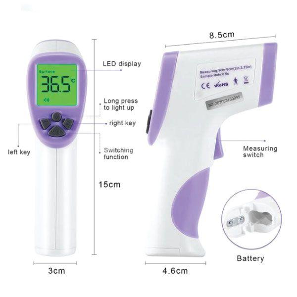 CEM DT-8806 เครื่องวัดอุณหภูมิอินฟราเรด Infrared Thermometer │32.0ºC ถึง 42.5ºC